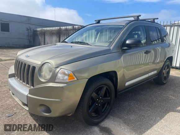 2007 Jeep Compass Limited with VIN 1J8FF57W77D185529, listed as a Copart auction lot 47286985 with 151,727 mi miles and Clean Title. Bid and sale history available at carsss.com. Image 2.