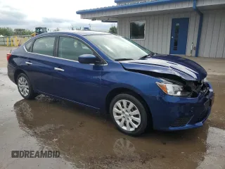 2017 Nissan Sentra S with VIN 3N1AB7APXHY328727, listed as a Copart auction lot 60893635 with 69,822 mi miles and Salvage title. Bid and sale history available at DreamBid. Image 4.