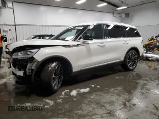 2022 Lincoln Aviator Reserve with VIN 5LM5J7XC4NGL05018, listed as a Copart auction lot 48560375 with 40,989 mi miles and Salvage title. Bid and sale history available at DreamBid. Image 1.