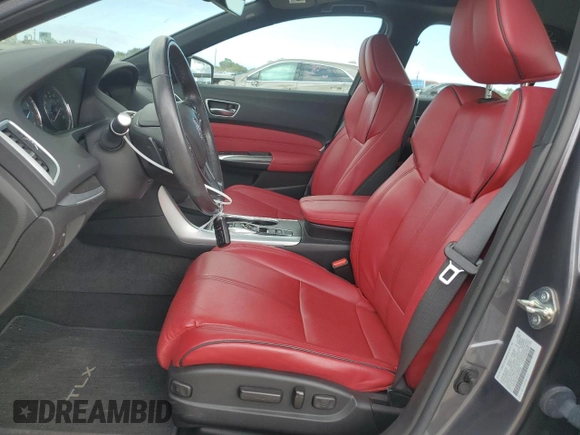 2019 Acura TLX w/A-Spec Pkg with VIN 19UUB2F69KA005036, listed as a Copart auction lot 46825015 with 8,398 mi miles and Salvage Title. Bid and sale history available at carsss.com. Image 7.