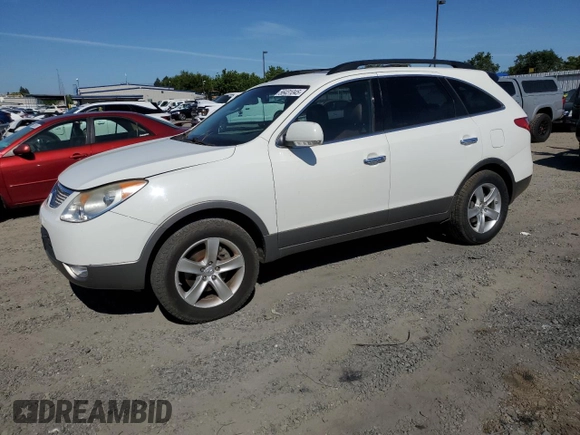 2011 Hyundai Veracruz GLS z VIN KM8NUDCC0BU149300, wystawiony jako Copart lot #56431045 z przebiegiem 218 994 mil mil oraz Czysty tytuł • Clean title. Historia ofert i sprzedaży dostępna na DreamBid. Obrazek 1.