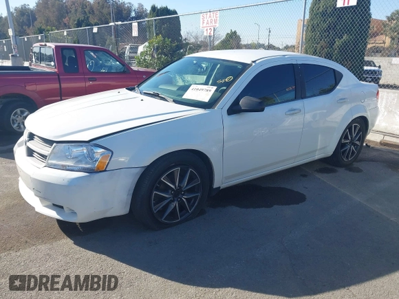 2010 Dodge Avenger SXT with VIN 1B3CC4FB6AN108889, listed as a IAAI auction lot 41049789 with 127,405 mi miles. Bid and sale history available at carsss.com. Image 17.