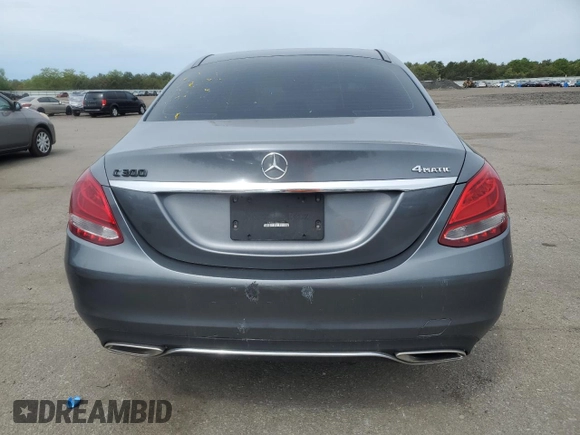 2017 Mercedes-Benz C 300 z VIN 55SWF4KB6HU195211, wystawiony jako Copart lot #58713615 z przebiegiem 87 742 mil mil oraz Szkoda całkowita • Salvage title. Historia ofert i sprzedaży dostępna na DreamBid. Obrazek 6.