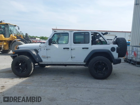 2018 Jeep Wrangler Unlimited Sport с VIN 1C4HJXDG9JW221353, выставлен на аукционе IAAI как лот 42419985 с пробегом 115 783 миль миль и . История ставок и продаж доступна на DreamBid. Изображение 13.