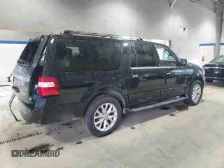 2017 Ford Expedition Max Limited with VIN 1FMJK1KT1HEA04225, listed as a Copart auction lot 60507425 with 138,372 mi miles and Salvage title. Bid and sale history available at DreamBid. Image 3.
