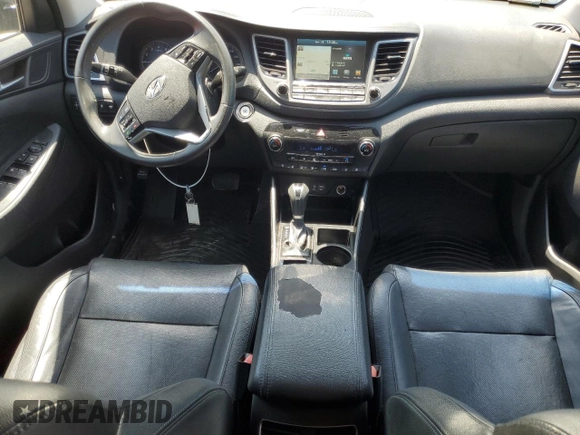 2016 Hyundai Tucson Limited with VIN KM8J33A22GU209297, listed as a Copart auction lot 54689985 with 108,674 mi miles and Salvage Title. Bid and sale history available at DreamBid. Image 8.