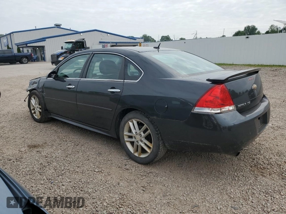 2014 Chevrolet Impala LTZ with VIN 2G1WC5E3XE1185115, listed as a Copart auction lot 60690785 with 119,947 mi miles and Salvage title. Bid and sale history available at DreamBid. Image 2.