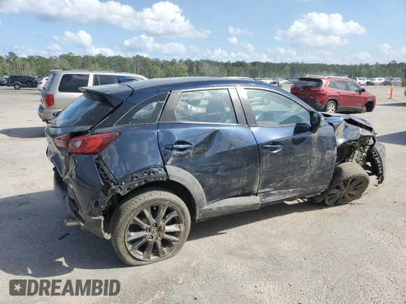 2018 Mazda CX-3 Grand Touring z VIN JM1DKFD79J0329416, wystawiony jako Copart lot #51708325 z przebiegiem 64 597 mil mil oraz Szkody całkowita. Historia ofert i sprzedaży dostępna na DreamBid. Obrazek 3.