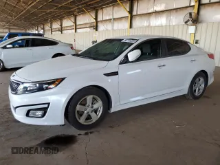 2015 Kia Optima LX with VIN KNAGM4A77F5558894, listed as a Copart auction lot 66756285 with 70,370 mi miles and Clean title. Bid and sale history available at DreamBid. Image 1.