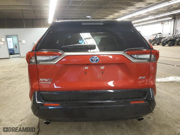 2021 Toyota RAV4 Prime XSE with VIN JTMFB3FV4MD049046, listed as a Copart auction lot 71983133 with 0 mi miles. Bid and sale history available at carsss.com. Image 6.