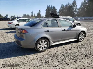 2015 Mitsubishi Lancer ES with VIN JA32U2FU5FU009232, listed as a Copart auction lot 53818605 with 139,296 mi miles and Salvage Title. Bid and sale history available at carsss.com. Image 3.