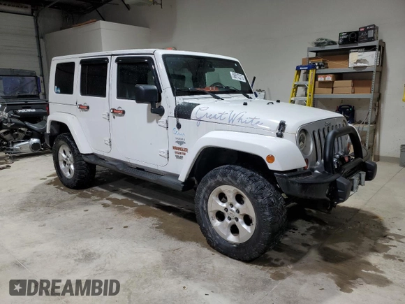 2008 Jeep Wrangler Unlimited Sahara с VIN 1J8GA59108L514034, выставлен на аукционе Copart как лот 58812215 с пробегом 191 800 миль миль и Списание • Salvage title. История ставок и продаж доступна на DreamBid. Изображение 4.