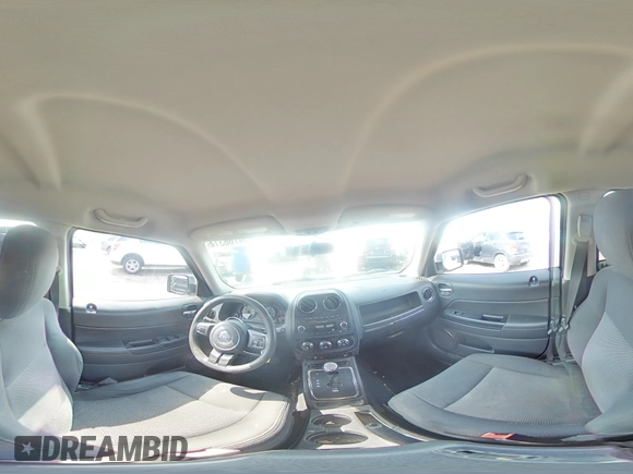 2012 Jeep Patriot Sport with VIN 1C4NJRBB9CD614936, listed as a Copart auction lot 56124675 with 194,590 mi miles and Salvage title. Bid and sale history available at DreamBid. Image 14.