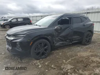 2019 Chevrolet Blazer RS z VIN 3GNKBERS0KS581975, wystawiony jako Copart lot #49797295 z przebiegiem 110 452 mil mil oraz Szkoda całkowita • Salvage title. Historia ofert i sprzedaży dostępna na DreamBid. Obrazek 1.