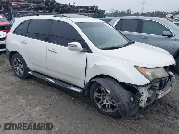 2008 Acura MDX with VIN 2HNYD28218H555257, listed as a IAAI auction lot 41560807 with Not Provided miles and . Bid and sale history available at DreamBid. Image 1.