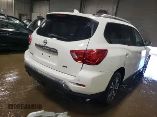 2019 Nissan Pathfinder S with VIN 5N1DR2MM8KC596326, listed as a Copart auction lot 48742555 with 71,577 mi miles and Salvage title. Bid and sale history available at DreamBid. Image 3.