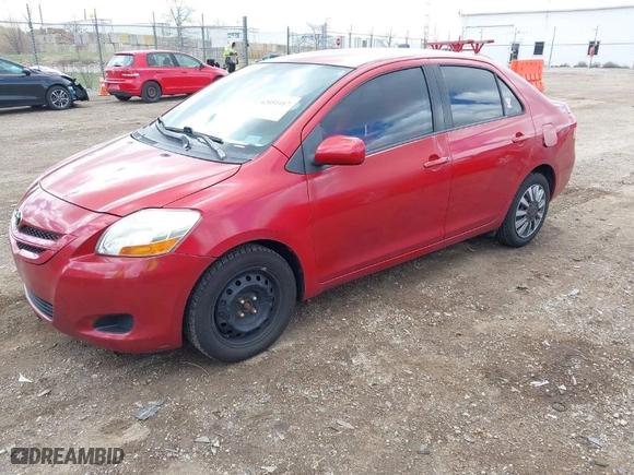 2007 Toyota Yaris with VIN JTDBT923971093567, listed as a IAAI auction lot 42051117 with 255,619 mi miles. Bid and sale history available at carsss.com. Image 2.