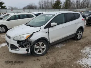 2015 Ford Escape SE with VIN 1FMCU9GX0FUC24164, listed as a Copart auction lot 44954155 with 166,754 mi miles and Clean Title. Bid and sale history available at carsss.com. Image 1.