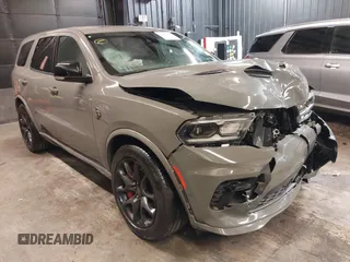 2023 Dodge Durango SRT Hellcat Premium with VIN 1C4SDJH9XPC655507, listed as a IAAI auction lot 42172418 with 1,490 mi miles and . Bid and sale history available at DreamBid. Image 1.