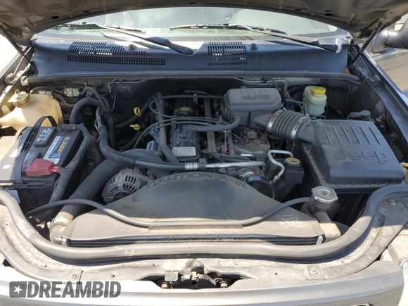 2004 Jeep Grand Cherokee Laredo with VIN 1J4GW48S54C430857, listed as a Copart auction lot 62744305 with 122,099 mi miles and Salvage title. Bid and sale history available at DreamBid. Image 11.