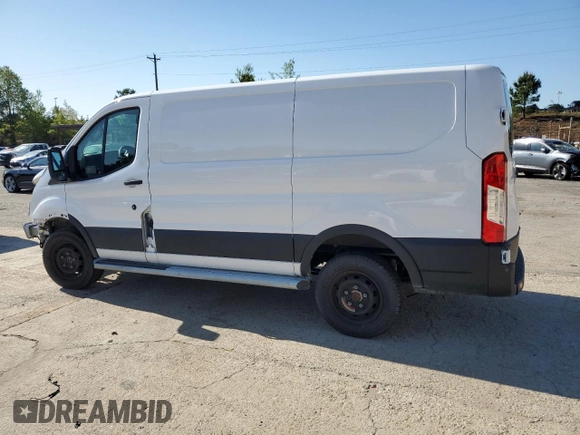 2024 Ford Transit Cargo with VIN 1FTBR1Y85RKA71078, listed as a Copart auction lot 53077775 with 6,991 mi miles and Clean Title. Bid and sale history available at DreamBid. Image 2.