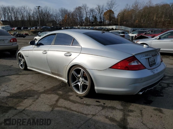 2006 Mercedes-Benz CLS-Class AMG with VIN WDDDJ76X86A036992, listed as a Copart auction lot 81669644 with 0 mi miles and Clean Title. Bid and sale history available at carsss.com. Image 2.
