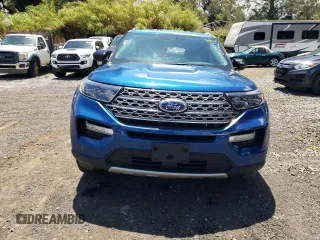 2023 Ford Explorer Limited with VIN 1FMSK8FH5PGB41352, listed as a Copart auction lot 53406155 with 25,612 mi miles and Salvage title. Bid and sale history available at DreamBid. Image 5.
