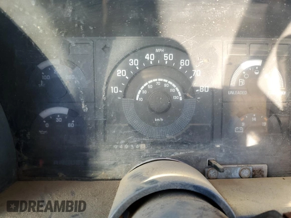 1991 GMC Sierra 1500 with VIN 1GDKC34N5MJ510668, listed as a Copart auction lot 42041115 with 294,934 mi miles and Clean Title. Bid and sale history available at DreamBid. Image 9.