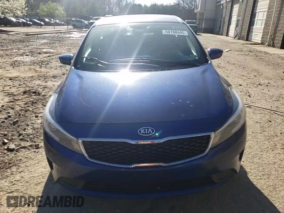 2017 Kia Forte LX with VIN 3KPFK4A70HE039729, listed as a Copart auction lot 50198645 with 214,675 mi miles and Salvage Title. Bid and sale history available at carsss.com. Image 10.