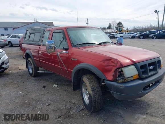 1998 Ford Ranger XL with VIN 1FTZR15U5WTA56294, listed as a IAAI auction lot 41869853 with 155,303 mi miles. Bid and sale history available at carsss.com. Image 1.