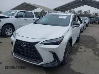 2025 Lexus NX 350 Premium with VIN JTJGGCEZ6S2023225, listed as a IAAI auction lot 42385139 with 1,590 mi miles and . Bid and sale history available at DreamBid. Image 2.