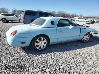 2003 Ford Thunderbird Deluxe with VIN 1FAHP60A73Y108590, listed as a Copart auction lot 46895645 with Not Provided miles and Salvage Title. Bid and sale history available at DreamBid. Image 3.