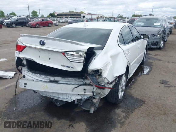 2014 Lexus ES 300h with VIN JTHBW1GG5E2064531, listed as a IAAI auction lot 42119900 with 210,354 mi miles and . Bid and sale history available at DreamBid. Image 6.