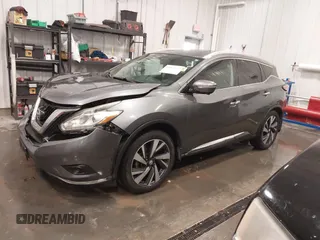 2015 Nissan Murano SL with VIN 5N1AZ2MH7FN253667, listed as a IAAI auction lot 41862164 with 159,993 mi miles and . Bid and sale history available at DreamBid. Image 22.