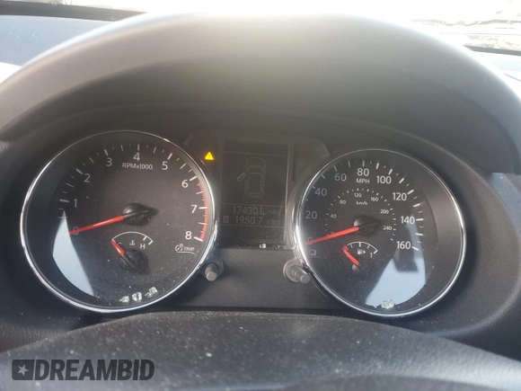 2012 Nissan Rogue S with VIN JN8AS5MV7CW703988, listed as a Copart auction lot 50141815 with 174,301 mi miles and Salvage Title. Bid and sale history available at DreamBid. Image 9.