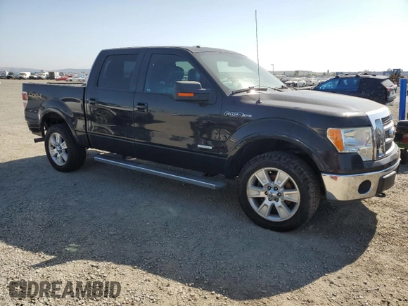 2012 Ford F-150 XL with VIN 1FTFW1ET2CFC59687, listed as a Copart auction lot 62725565 with 294,167 mi miles and Clean title. Bid and sale history available at DreamBid. Image 4.