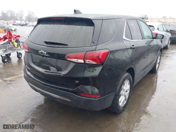 2024 Chevrolet Equinox LT with VIN 3GNAXKEG5RL174770, listed as a IAAI auction lot 41529392 with 17,713 mi miles. Bid and sale history available at carsss.com. Image 4.