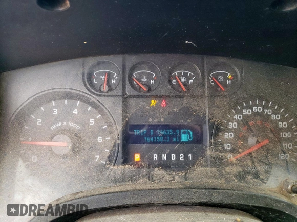 2010 Ford F-150 XL with VIN 1FTEX1CW9AKC19892, listed as a Copart auction lot 63343325 with 164,158 mi miles and Salvage title. Bid and sale history available at DreamBid. Image 9.
