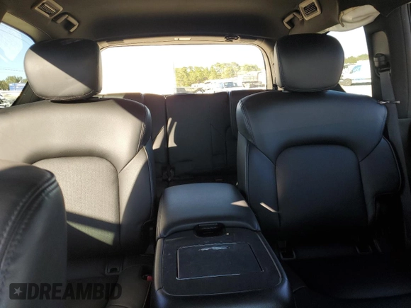 2022 Nissan Armada SL with VIN JN8AY2BA3N9392221, listed as a Copart auction lot 82014444 with 40,244 mi miles and Salvage Title. Bid and sale history available at carsss.com. Image 10.