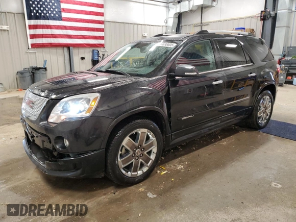 2012 GMC Acadia Denali z VIN 1GKKVTED6CJ167036, wystawiony jako Copart lot #51636605 z przebiegiem 116 467 mil mil oraz Czysty tytuł • Clean title. Historia ofert i sprzedaży dostępna na DreamBid. Obrazek 1.