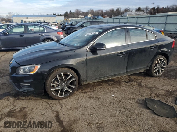 2017 Volvo S60 Dynamic z VIN YV140MTL9H2428352, wystawiony jako Copart lot #45787525 z przebiegiem 58 397 mil mil oraz Szkoda całkowita • Salvage title. Historia ofert i sprzedaży dostępna na DreamBid. Obrazek 1.