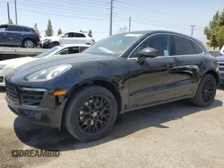 2018 Porsche Macan S with VIN WP1AB2A52JLB37802, listed as a Copart auction lot 62017455 with 79,489 mi miles and Salvage title. Bid and sale history available at DreamBid. Image 1.