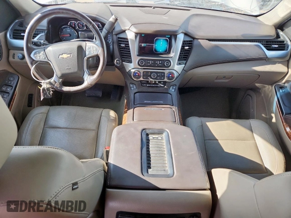 2015 Chevrolet Suburban LTZ with VIN 1GNSCKKC6FR705660, listed as a Copart auction lot 60328685 with 174,247 mi miles and Salvage title. Bid and sale history available at DreamBid. Image 8.