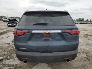2023 Chevrolet Traverse LS with VIN 1GNERFKW8PJ151860, listed as a Copart auction lot 48976335 with 24,651 mi miles and Salvage Title. Bid and sale history available at carsss.com. Image 6.