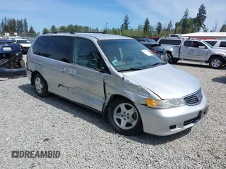 2001 Honda Odyssey EX z VIN 2HKRL18681H569941, wystawiony jako IAAI lot #42196523 z przebiegiem 53 473 mil mil oraz . Historia ofert i sprzedaży dostępna na DreamBid. Obrazek 1.