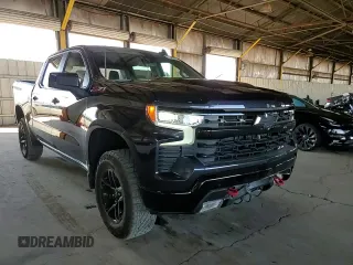 2023 Chevrolet Silverado 1500 LT Trail Boss with VIN 3GCUDFED6PG302032, listed as a Copart auction lot 43483165 with 5,865 mi miles and Salvage Title. Bid and sale history available at DreamBid. Image 11.