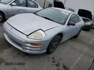 2000 Mitsubishi Eclipse RS with VIN 4A3AC34G2YE038345, listed as a Copart auction lot 68143674 with 223,846 mi miles and Salvage Title. Bid and sale history available at carsss.com. Image 1.