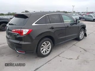 2017 Acura RDX with VIN 5J8TB3H35HL018433, listed as a IAAI auction lot 41628778 with 216,627 mi miles. Bid and sale history available at carsss.com. Image 4.