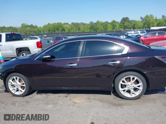 2012 Nissan Maxima 3.5 SV w/Sport Pkg with VIN 1N4AA5AP2CC827114, listed as a IAAI auction lot 42020776 with 138,228 mi miles. Bid and sale history available at carsss.com. Image 15.