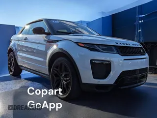2018 Land Rover Range Rover Evoque HSE Dynamic with VIN SALVD5RX9JH286384, listed as a Copart auction lot 46754915 with 74,430 mi miles and Clean title. Bid and sale history available at DreamBid. Image 1.